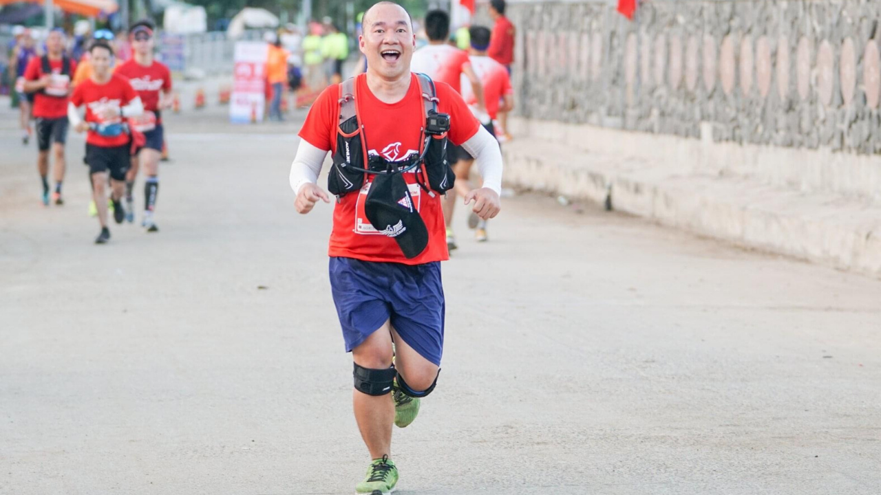bác sĩ thú y Phạm Xuân Trịnh marathon lý sơn